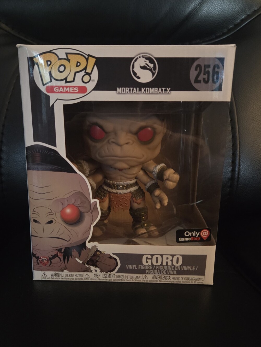 Funko Pop! Games Mortal Kombat X Goro Vinyl Figure Gamestop Exclusive
